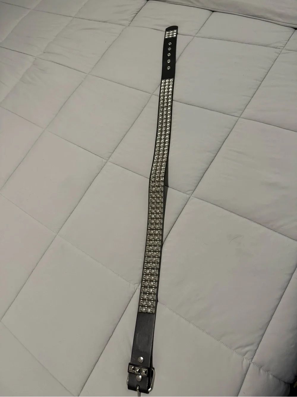 Hot Topic Black Belt with Silver Studs